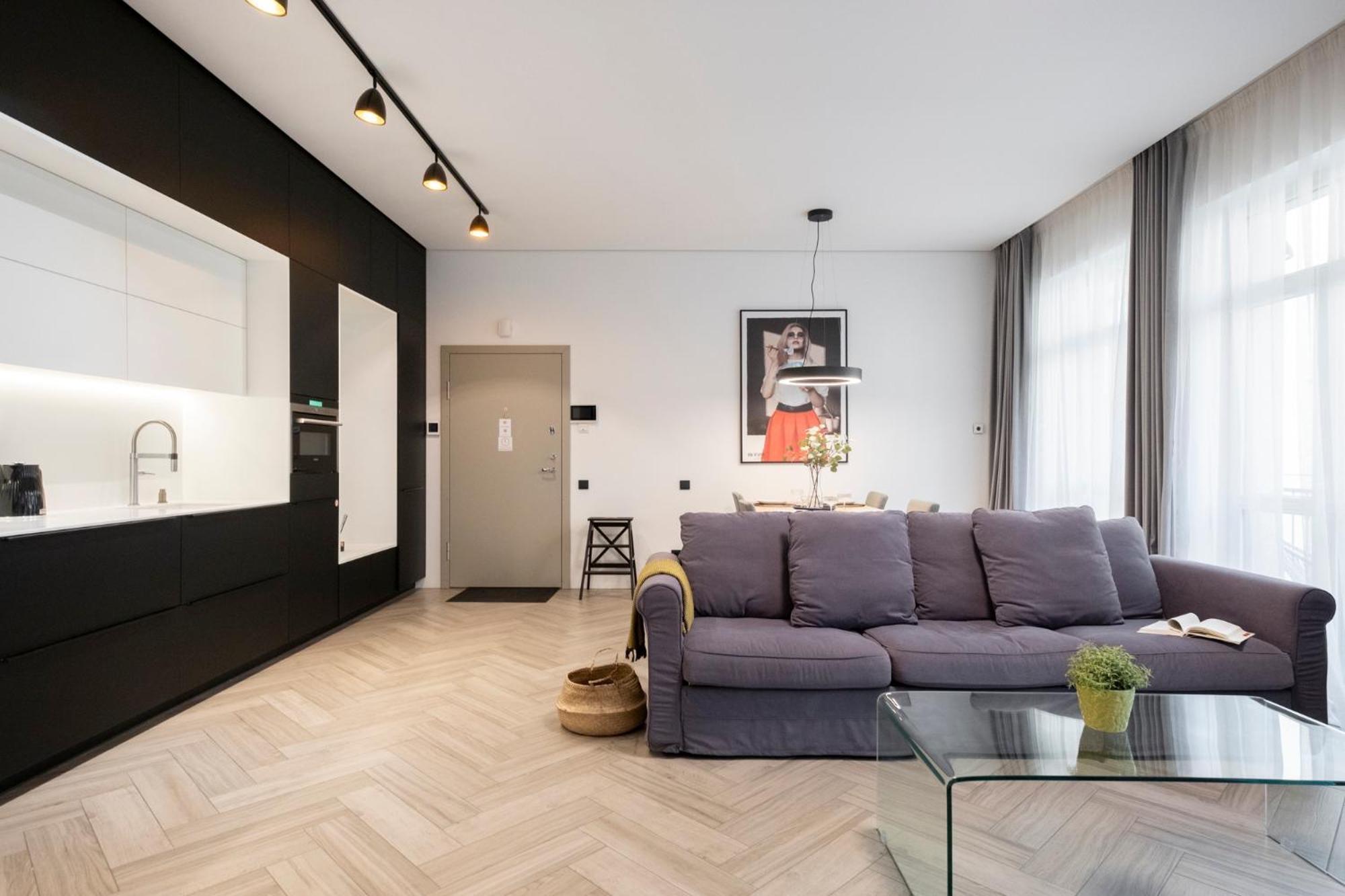 Cohost I Oldtown 60M2 Apt W-Garage Parking, Balcony & Self Check-In Wilno Zewnętrze zdjęcie