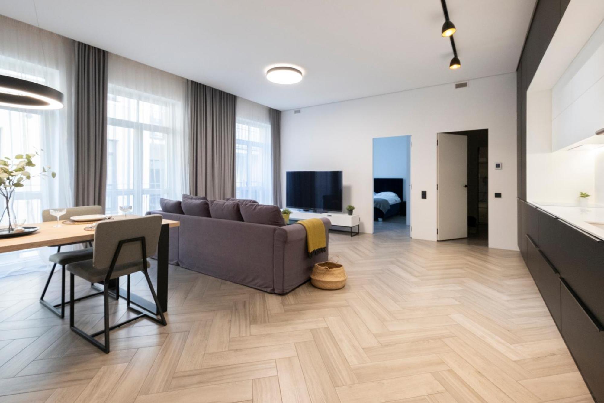 Cohost I Oldtown 60M2 Apt W-Garage Parking, Balcony & Self Check-In Wilno Zewnętrze zdjęcie